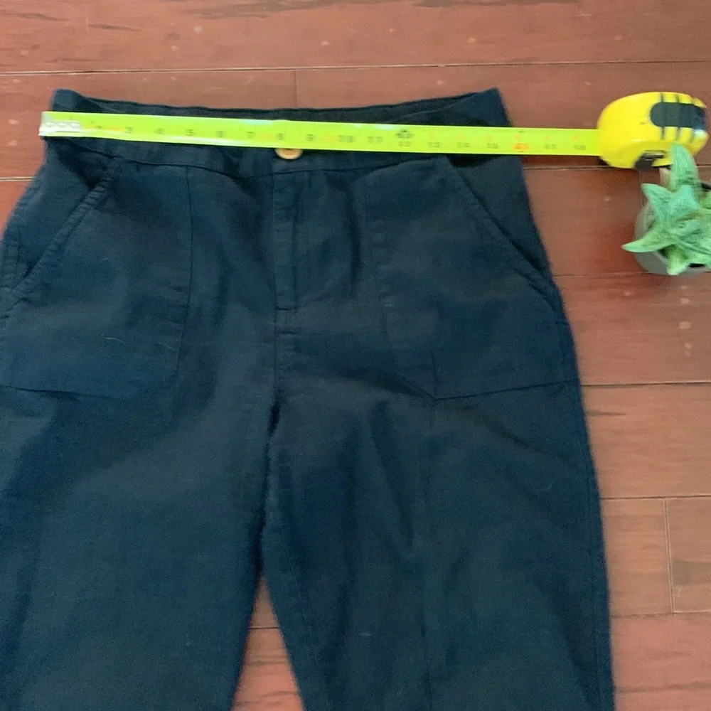Roxy Oceanside High Waist Cotton Linen pants EUC - Picture 10 of 16